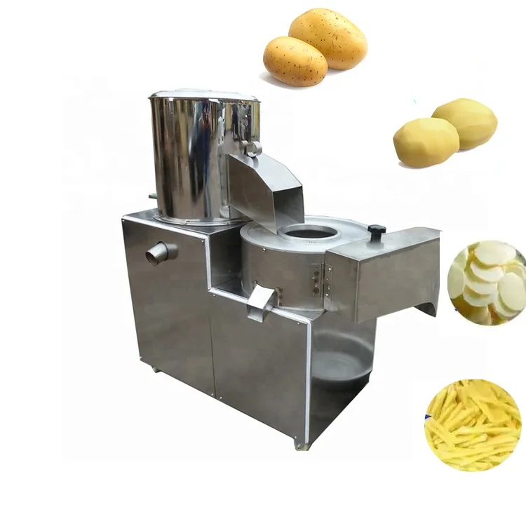 Competitive Price Small Potato Peeler and Slicer Machine for Sale