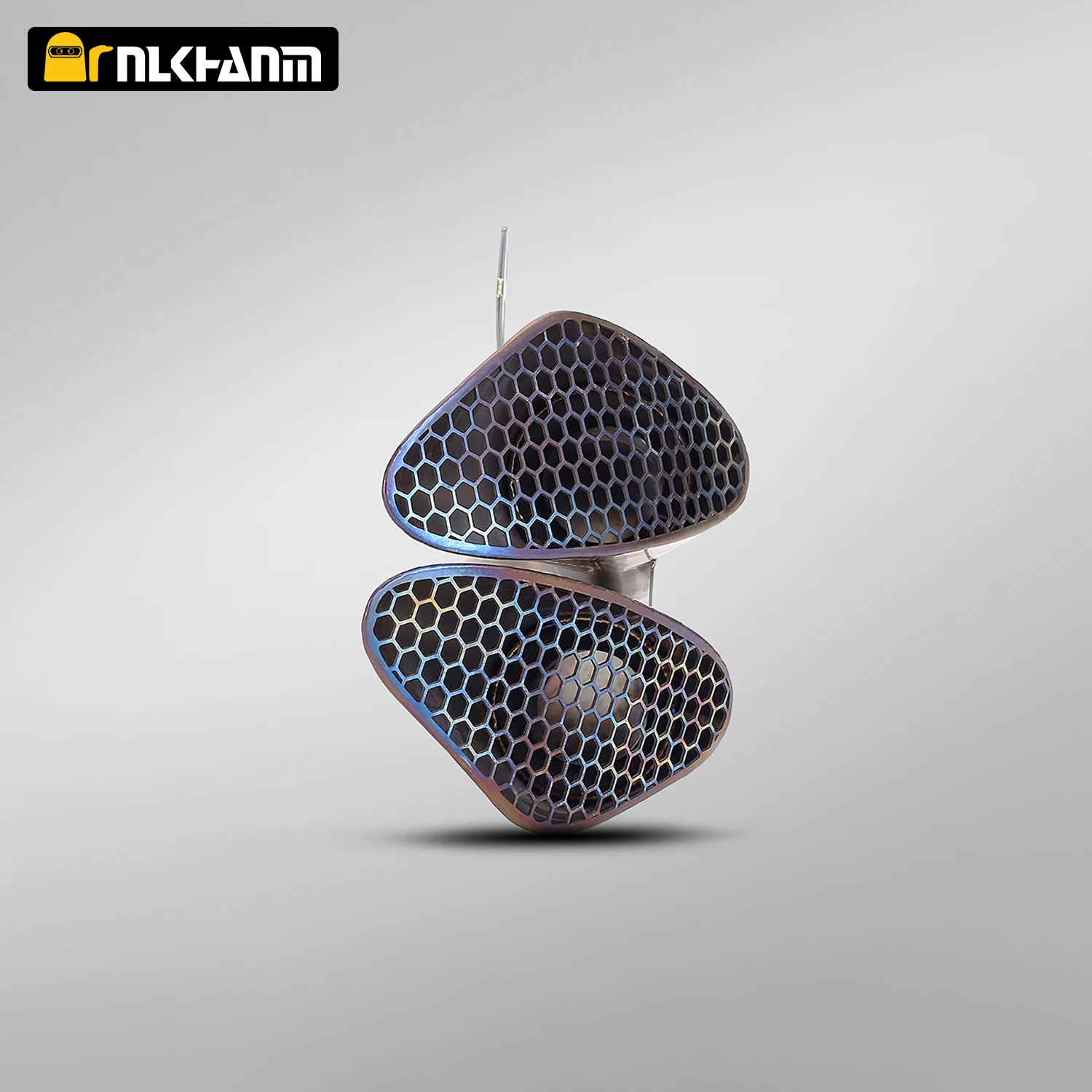 ikmn ISTUNT Exhaust System Pipe Slip On Muffler For Kawasaki Ninja 400