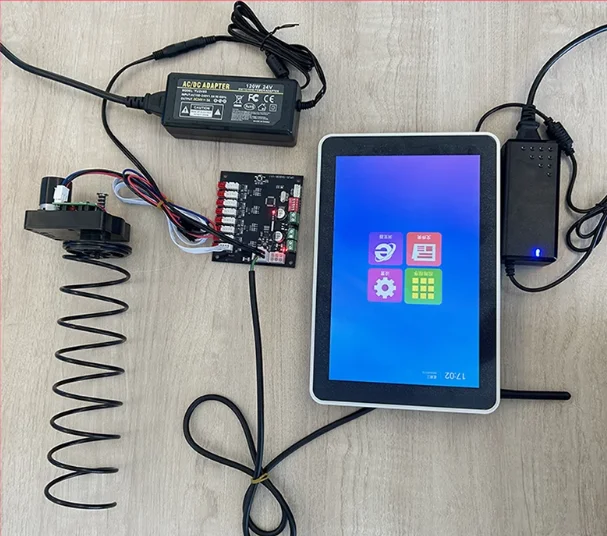 10,1-инчов сензорен екран, вграден компютър за автомати за продажби, Android 7.1, всеобхватна система, набор за разработка, процесор RK3288, 8 GB памет