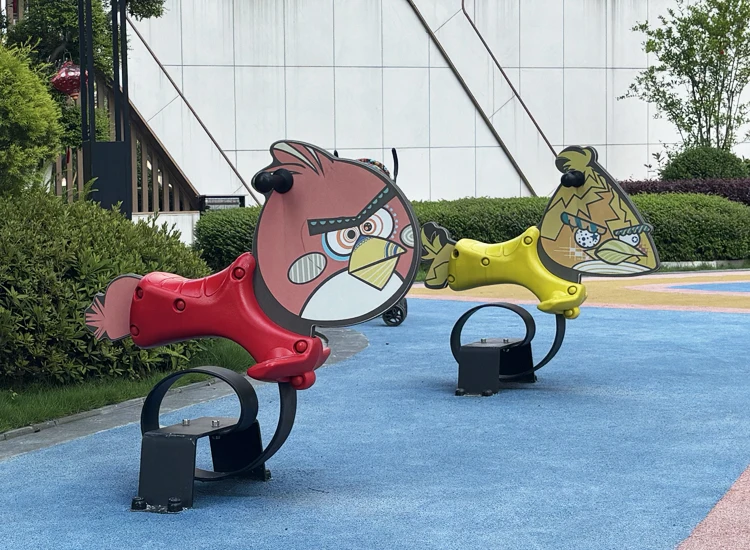 Customized Compact HPL Board Toddler Spring Seesaw Children's Outdoor Rocking Horse Playground Accessory Bird Rocker Customized Compact HPL Board Toddler Spring Seesaw Children's Outdoor Rocking Horse Playground Accessory Bird Rocker
