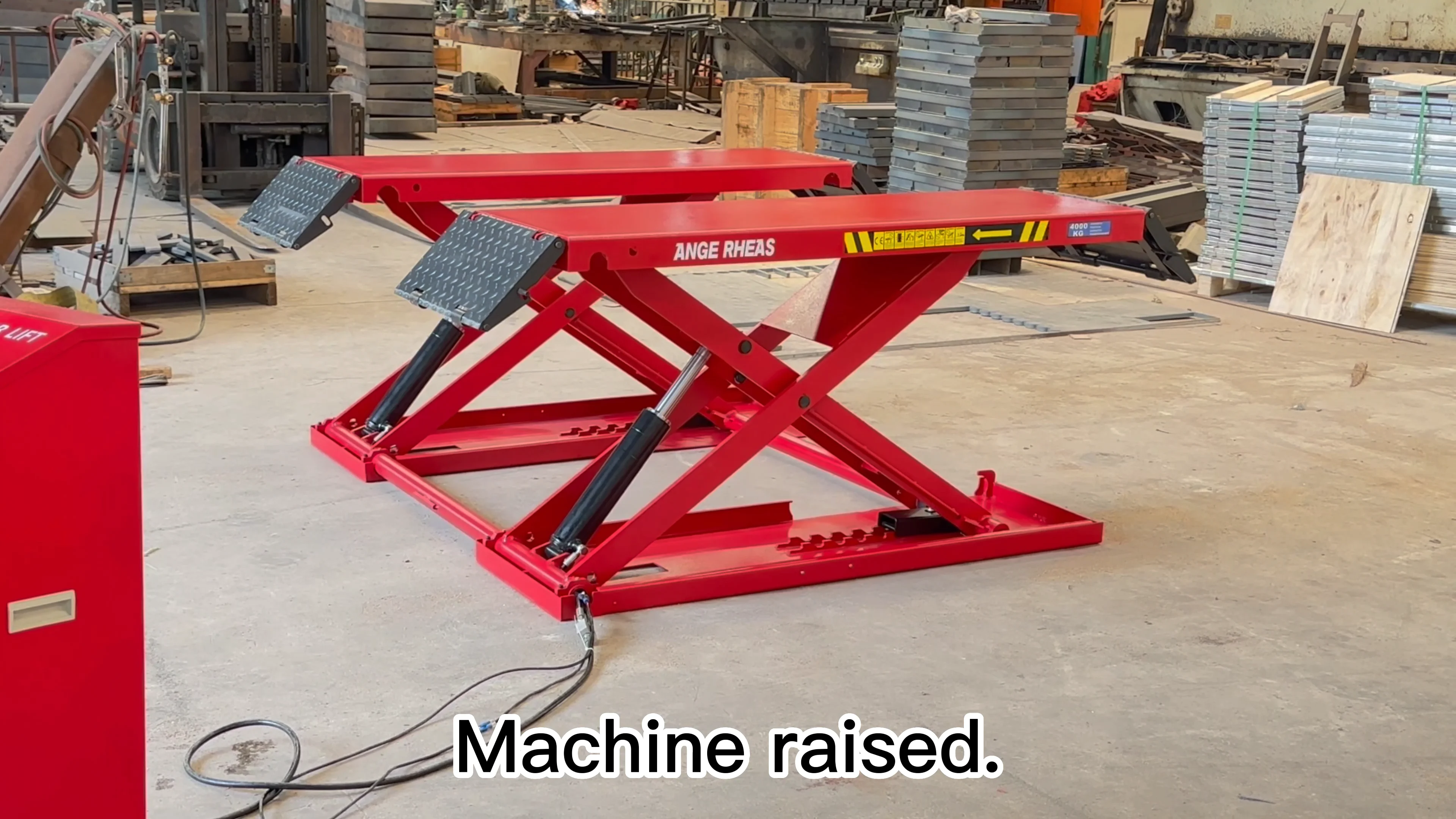 Small Shear Car Lift Lift 1.2 Meters Maintenance And Maintenance