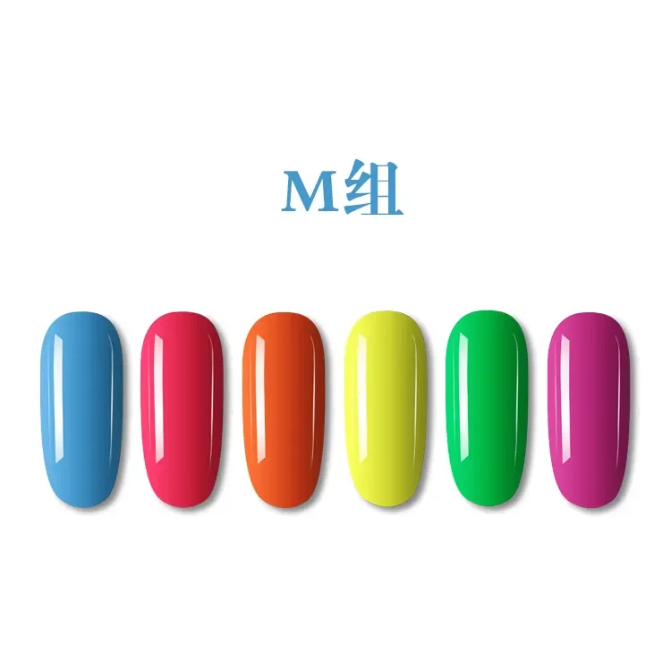 RTS cheap nail polish manufacturers MJ brand 120 colors 6 colors/set gel nail polish uv led gel nail polish set