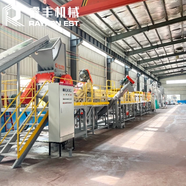 1000KG/H PE Film Washing Machine Plastic Scrap Recycling Machine PP Ton Bag Crushing Washing Plant