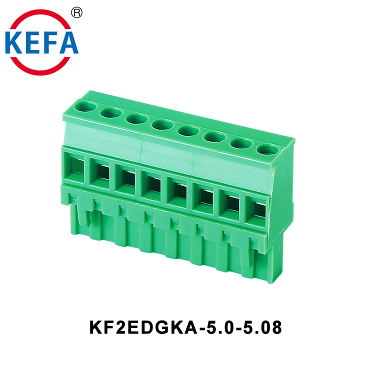 300V/10A KF2EDGKA-5.0-5.08 5.08mmピッチ プラグイン方式 Pcb Mkds 3 3 5.08 取外し可能な端子台