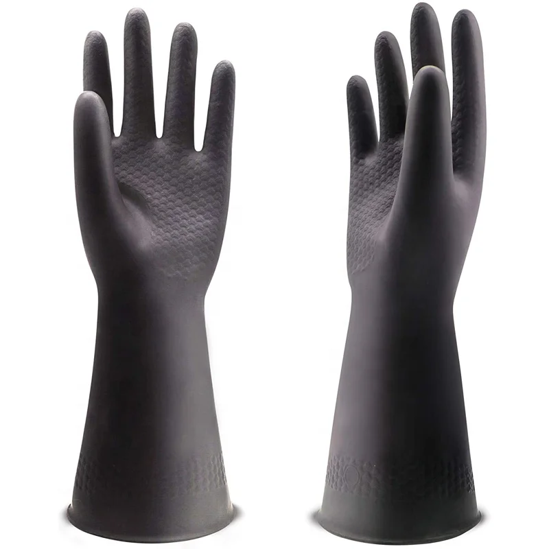 heavy duty industrial rubber gloves