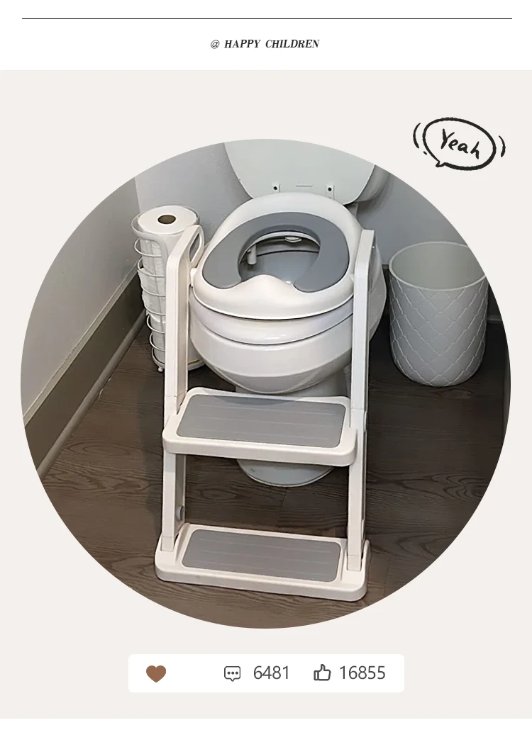 Small package Kids Children Cushion Child Baby Potty Training Toilet Chair Seat Ladder With Step Stool Ladder Toilet  For Kids