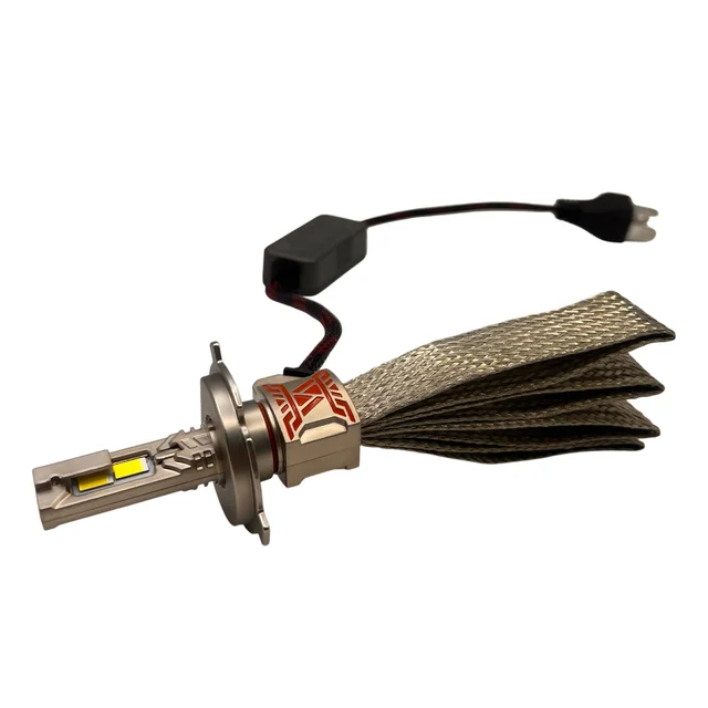 2025 Factory New Model Gh 80W High Power Braided Copper Tape Heat Dissipation Cooling Tubes Led Headlight Led Headlight Bulb