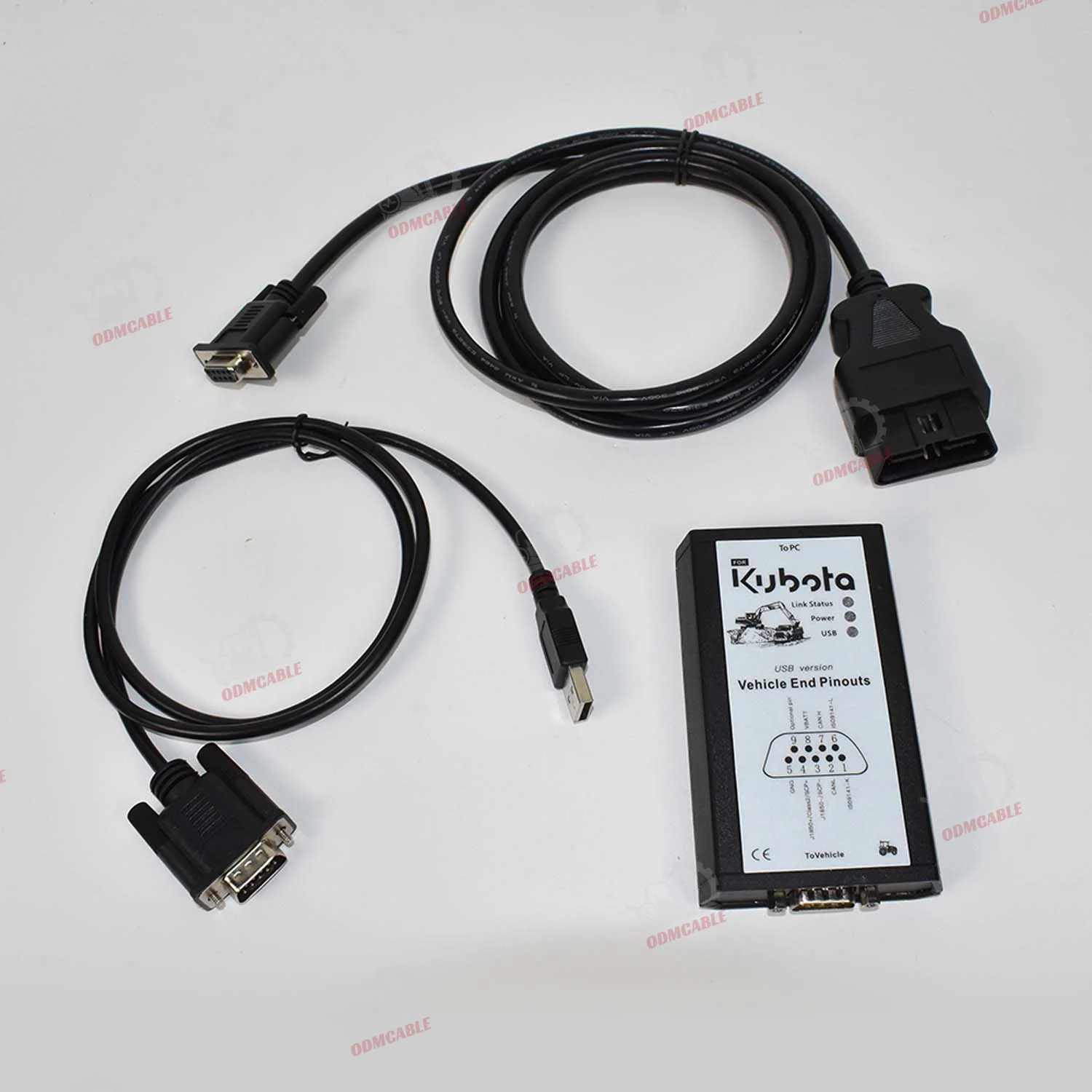 FOR KUBOTA DIAGNOSTIC KIT PYTHON for KUBOTA DIAGMASTER PYTHON INTERFACE KUBOTA TAKEUCHI DIAGNOSTIC TOOL