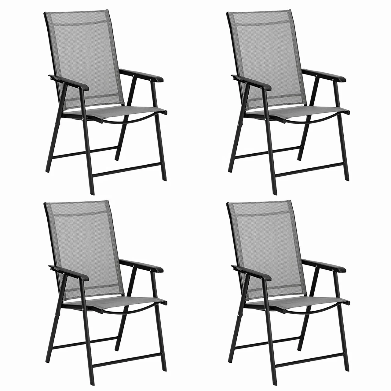 4-pack Patio Folding Chairs Portable For Outdoor Camping Chair Foldable  Patio Garden Folding Chair - Buy Folding Chair,Outdoor Garden Chair,Camping 