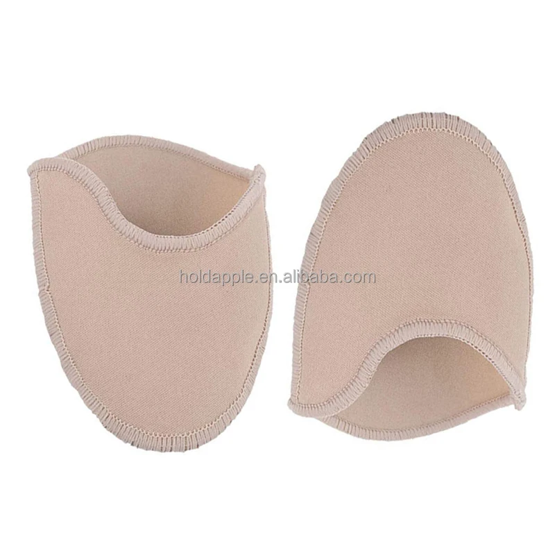 MAIYADUO 2 x Pair Of Luxury Pink Gel Ballet Dance Pointe Shoe Toe Pads Dance Protector Insoles Half Pads Sponge Ballet Shoes Covers Toe Pointe L 