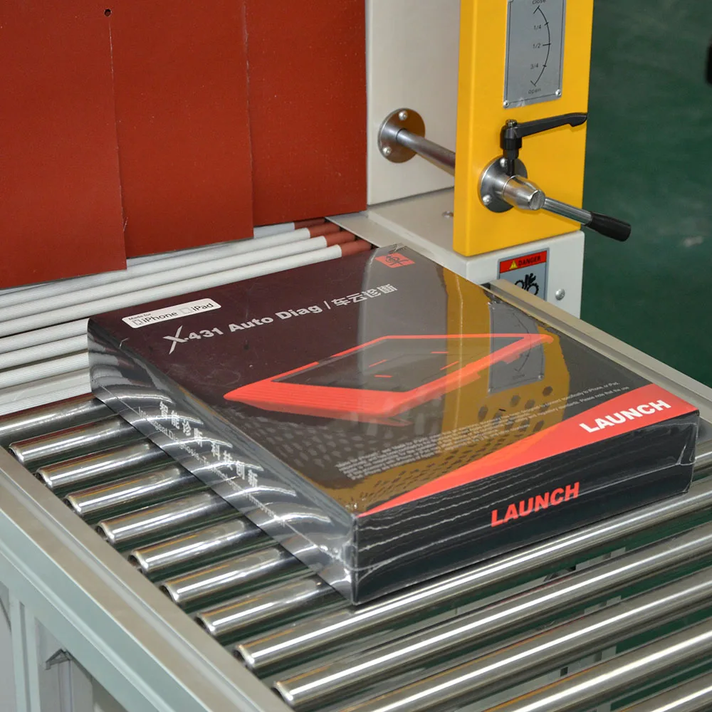 GURKI Factory Direct Automatic PVC Heat Sealing Shrinking Shrink Wrap Band Tunnel for Bottle