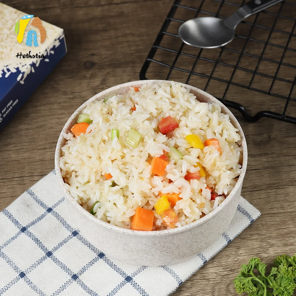 Low Carb Delicious Diabetic Konjac Rice Dry Dried With High Dietary Fibers Glucomannan Keto Slim Singapore