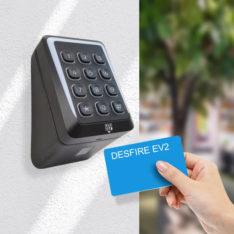 Cidron Anti-vandal Keypad Skimmer Nfc Card Extender Wireless Slave Access Reader for Turnstile Control