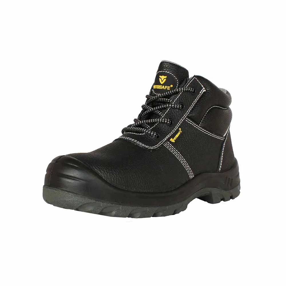 Scarpe antinfortunistiche da lavoro da uomo Scarpe da saldatore con punta in acciaio indistruttibile Stivali protettivi da lavoro protettivi antiscivolo anti-sfondamento  322