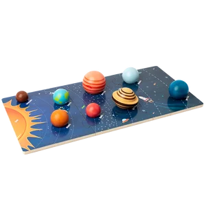 Factory Sale Various Game for Children Boys Girls Gifts Educational Learning 8 Planets Solar System Wood Planet
