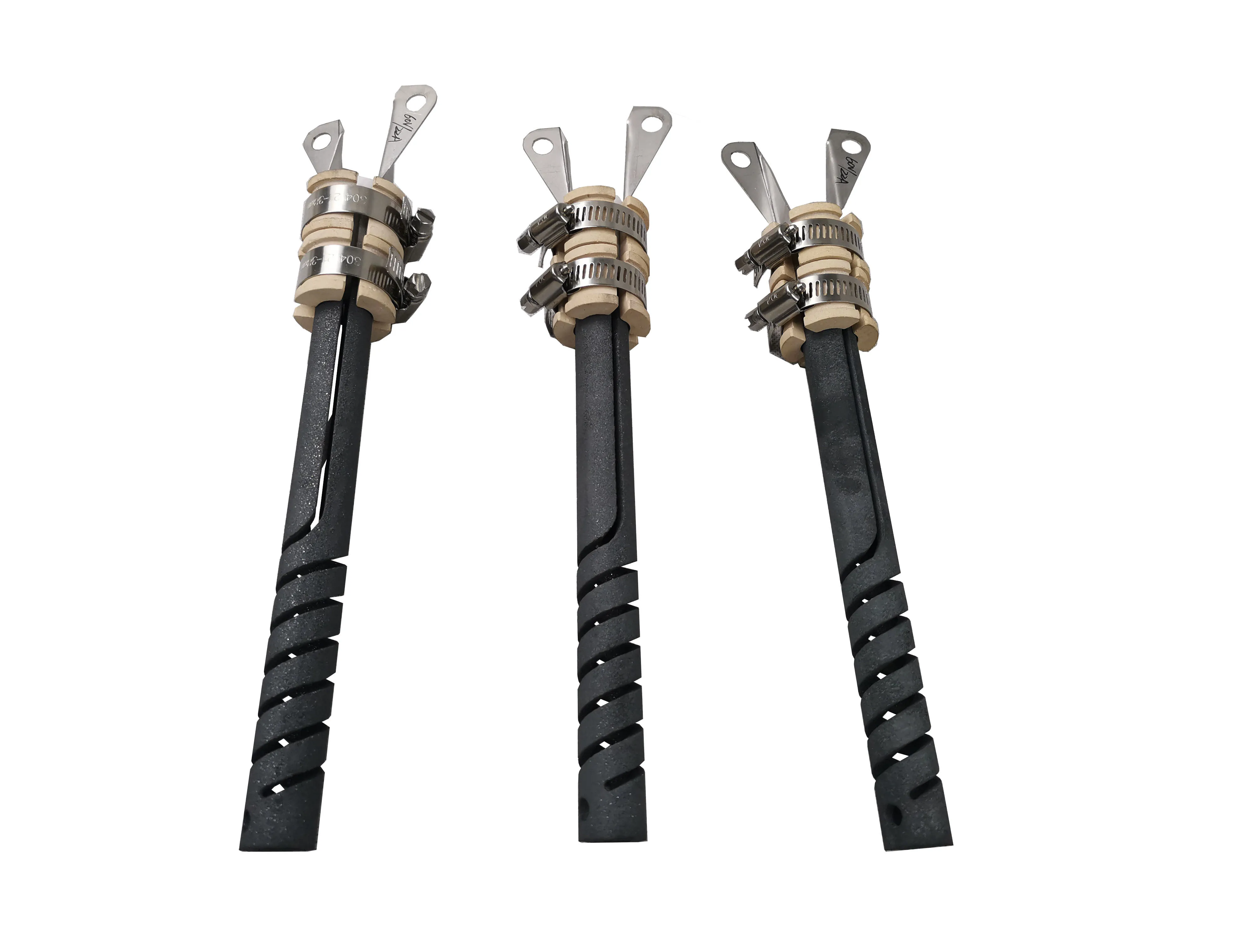 1500~1625°C Degree Double Spiral Sic Element High Temperature Resistance Silicon Carbide Heating Element For Furnace