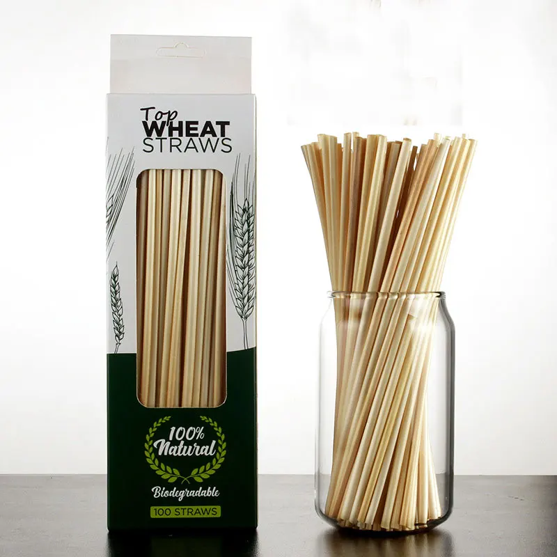 Promotional Wheat Straw Drinking Products 100 Biodegradable