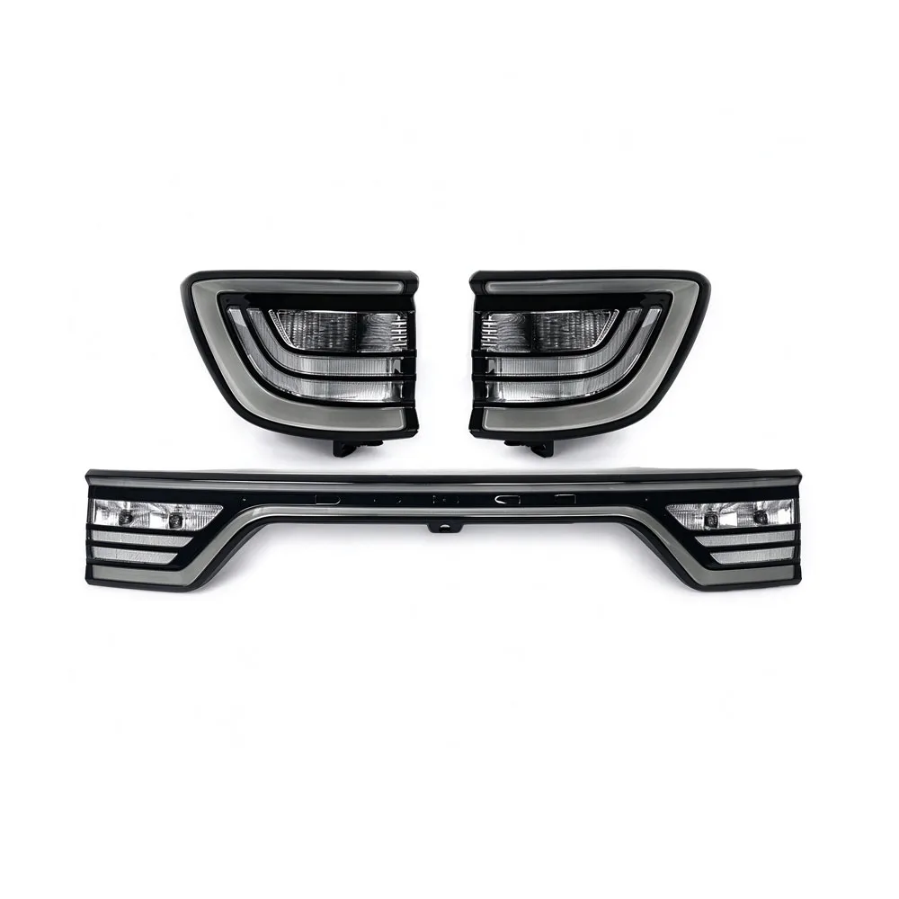 KEBEL LED Tail Light for Dodge Durango 2014-2020 Smoked Liftgate Center Lamp with Camera Hole Rear Lamp Assembly Replacement