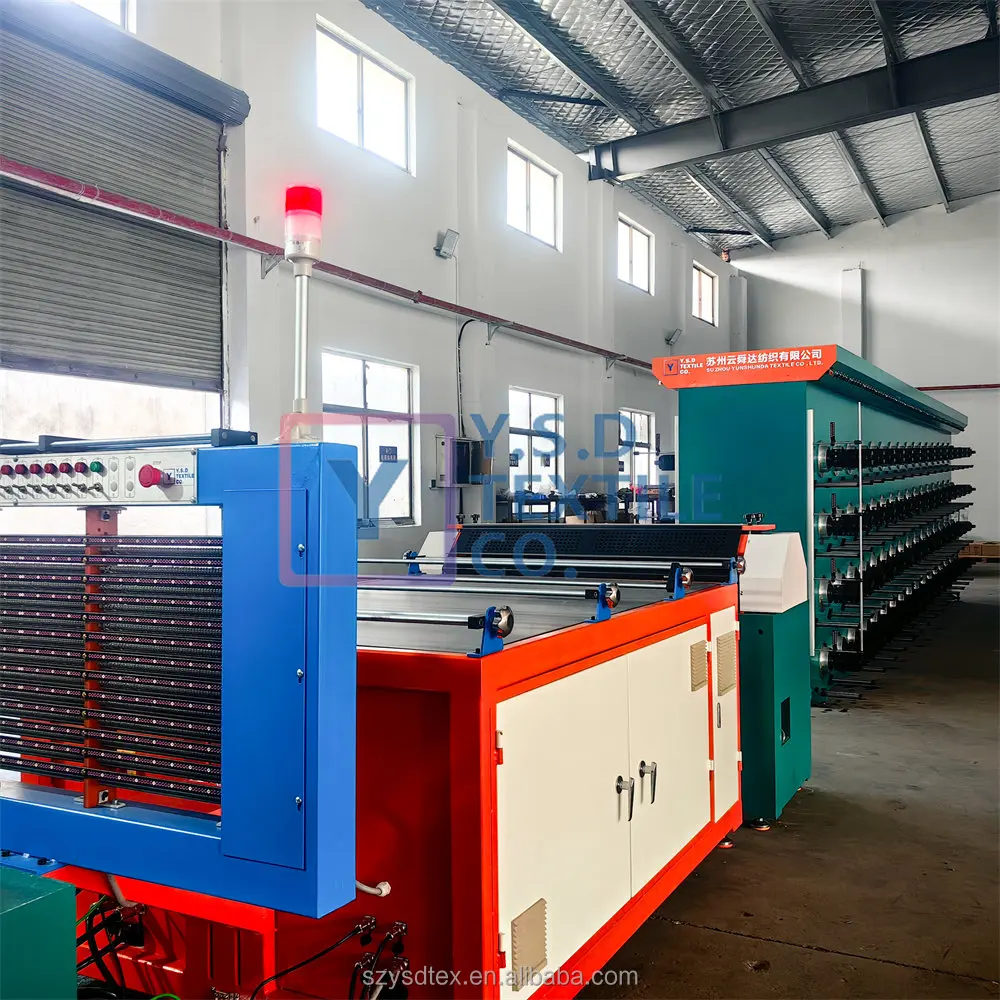 High-Speed Automatic Sectional Split Warping Beaming Machine China Wholesale Customized Yarn New Condition Motor