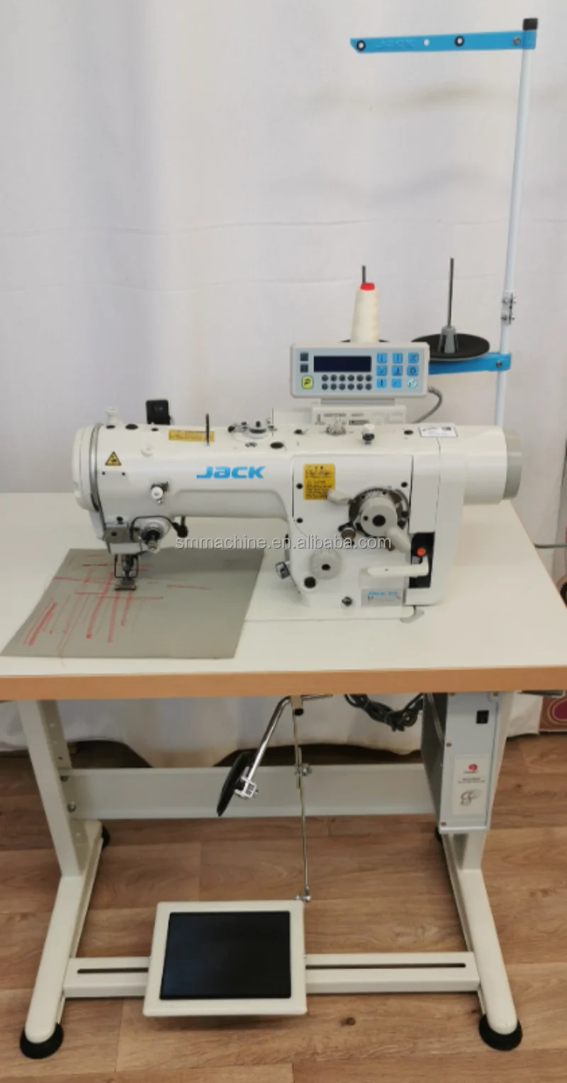 JACK 2284 Zig-Zag 8mm Three Stitch Machine - High-Speed & Easy