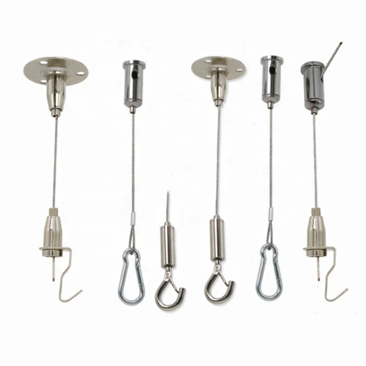 Aircraft Cable Hangers with Stainless Steel Hooks