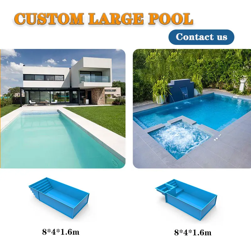 Плавательный бассейн из стекловолокна