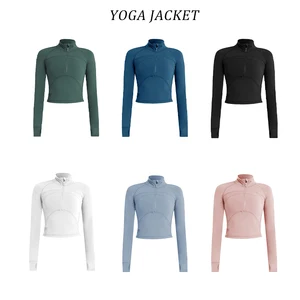 High Quality Solid Color Activewear Sports Outfit Women Yoga Tracksuit Custom Printed logo Gym Fitness Workout Set