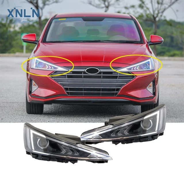 OEM 92102-F2600 Halogen Xenon Headlight Right Passenger Side Headlamp for Hyundai Elantra 2018-2020 Customized