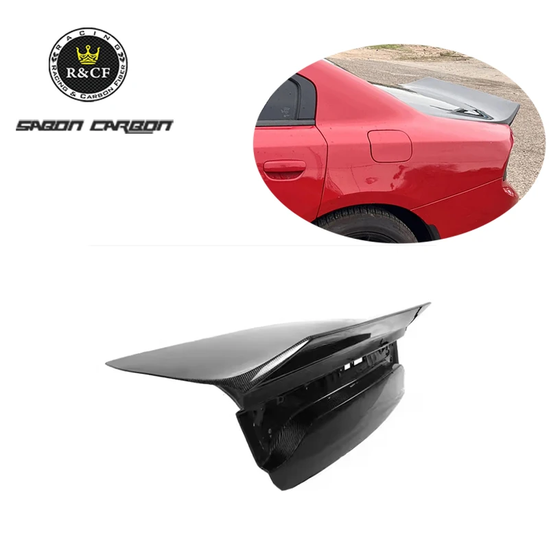 Demon Style Carbon Fiber Trunk Lid For Dodge Charger 2015-2024