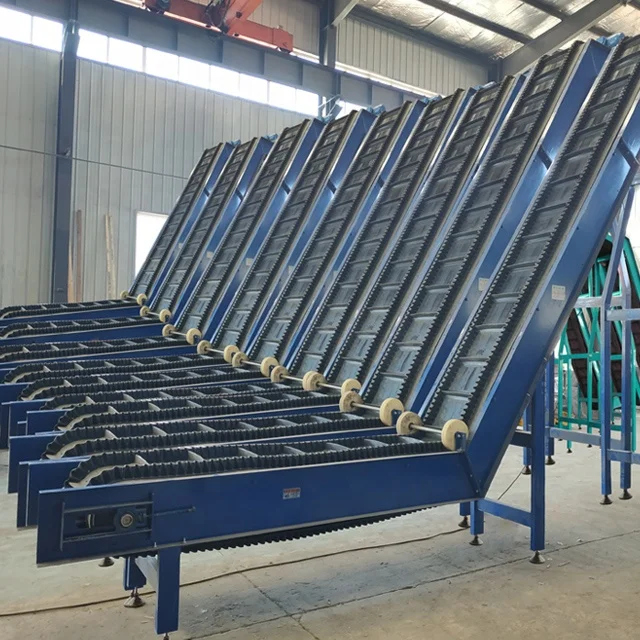 Высококачественный Конвейерный ленточный конвейер для патронтальной машины, индивидуальный бункер и разрядный желоб, наклонный ленточный конвейер