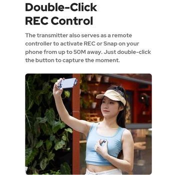 GODOX Cube-SC/SL 2.4GHz Wireless Microphone System Max 300M LOS Range Pro Audio Recording for Interview Vloging Live Streaming detail image