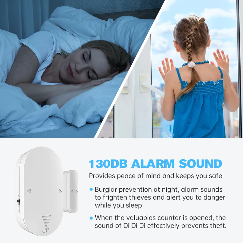 House Anti Theft Door and Window Security Smart Alarm Magnetic Window Motion Sensor Door Alarm