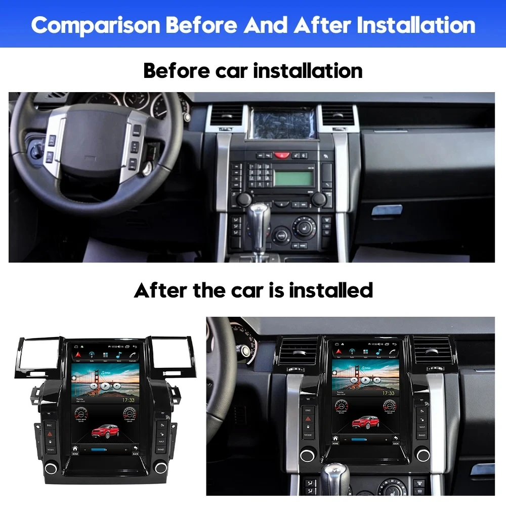 Upgrade Car Radio for Range Rover Sport L320 2005-2009 | Android 8 ...