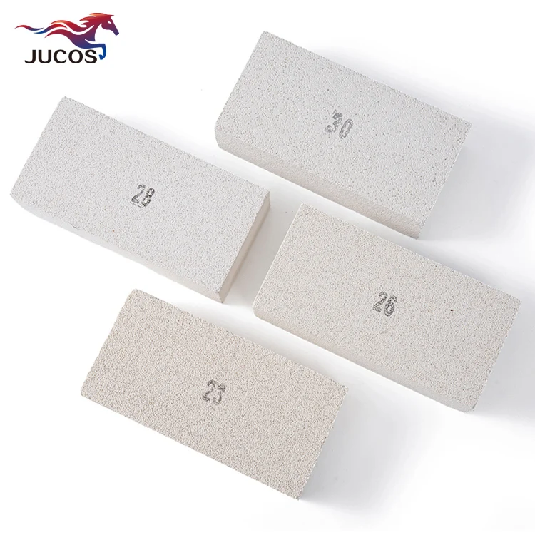 Jm23 Jm26 Jm32 Insulating Fire Brick 1770C Mullite Insulation Lightweight Refractory Bricks for Furnace
