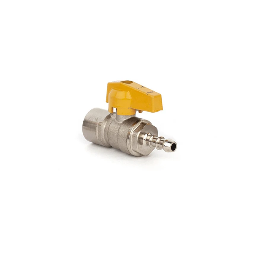 Valvola a Sfera in Ottone per Gas, Tipo Ridotto PN25, 400 WOG, Produzione a, Attacco Maschio/Maschio Valvola a Sfera in Ottone per Gas, Tipo Ridotto PN25, 400 WOG, Produzione a, Attacco Maschio/Maschio
