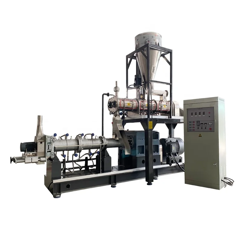 Dog Food Extruder Machine Small Scale Pellet Pet Food Machine Extruded Dog Food Making Machine