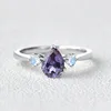 Lab Alexandrite Ring Shape 3