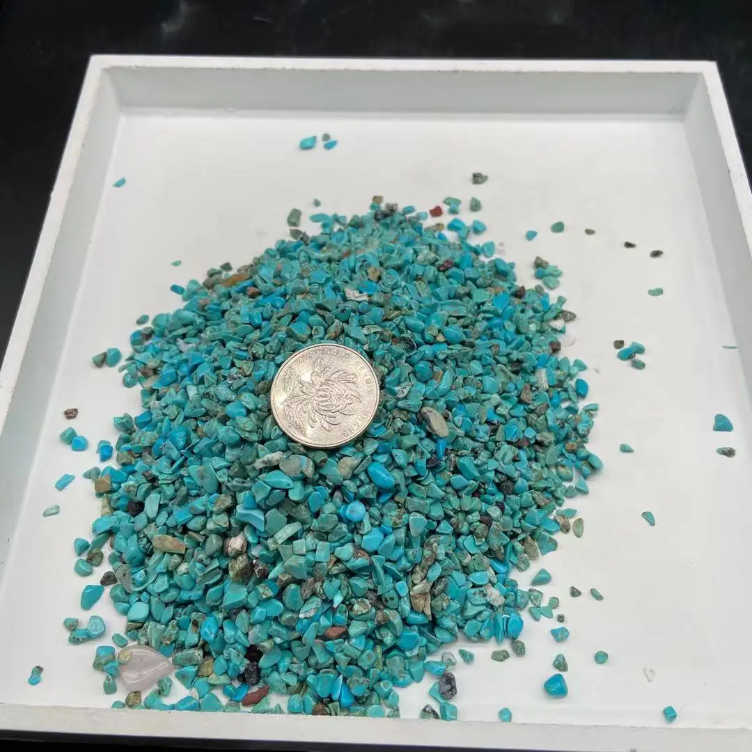 Natural Turquoise Chips Stone Gravel Tumble Stone Chip Buy Turquoise