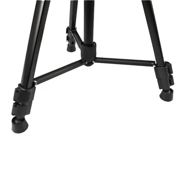 Compact Vlogging Video Dslr Tripod Flexible Lightweight Tripod Aluminum Digital DSLR SLR Tripod for Camera detail image