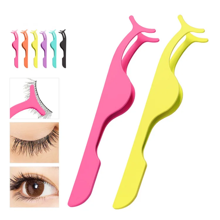 product factory hot sale stainless steel tweezers beauty tool popular eyebrow tweezers-1