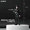 Swat - Fuerte oficial de policía masculino