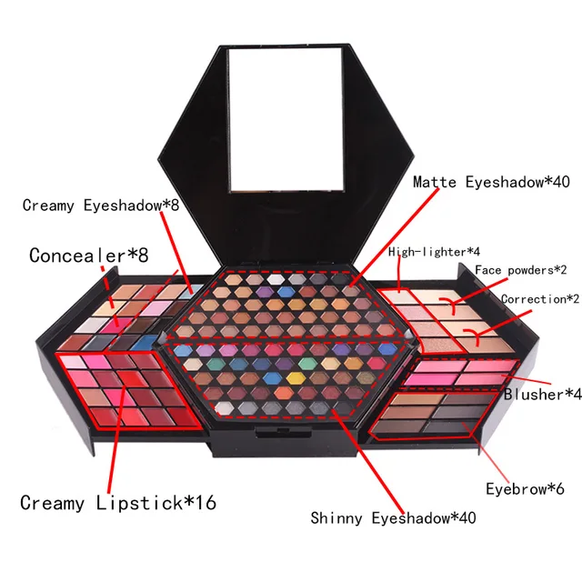 Hot Selling  Dropshipping Facial Makeup Set Eye shadow Palette Private Label Cosmetics - Image 2