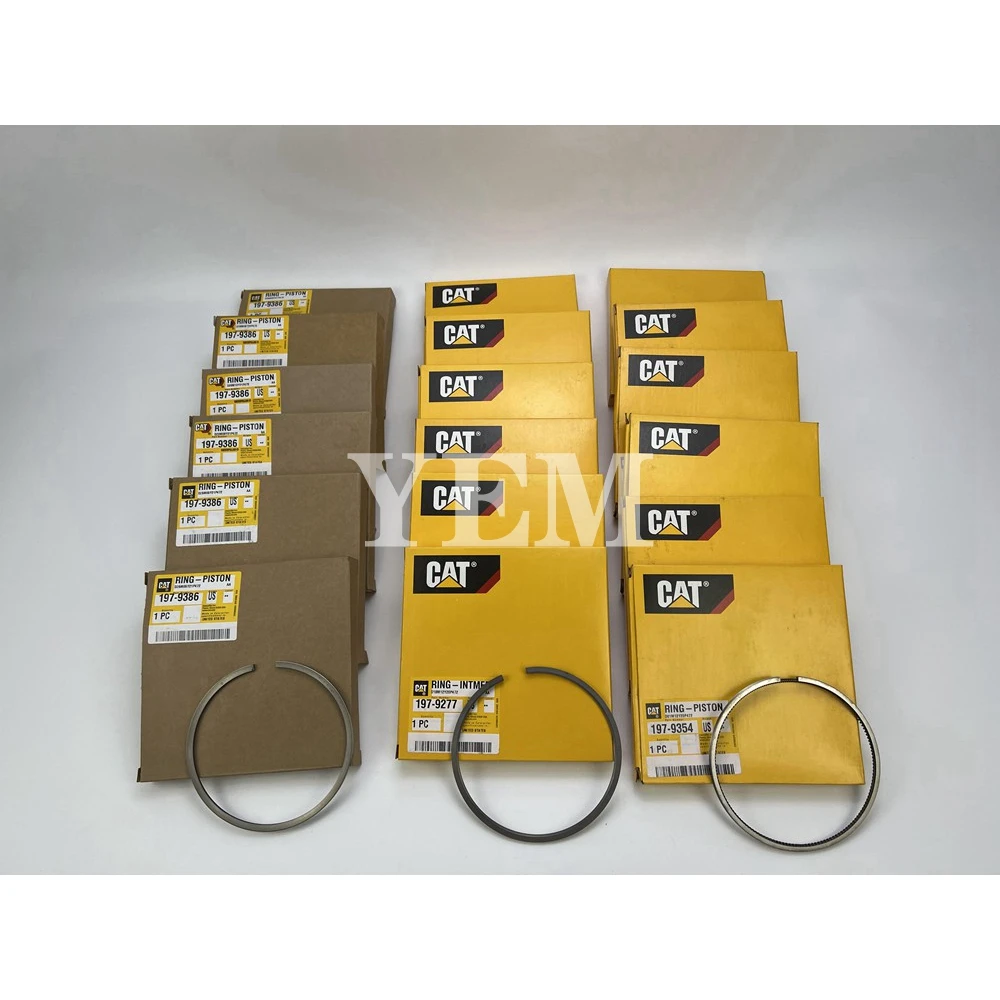 High Quality 3126 Piston Ring 197-9386 for Caterpillar Engine Repair Kit