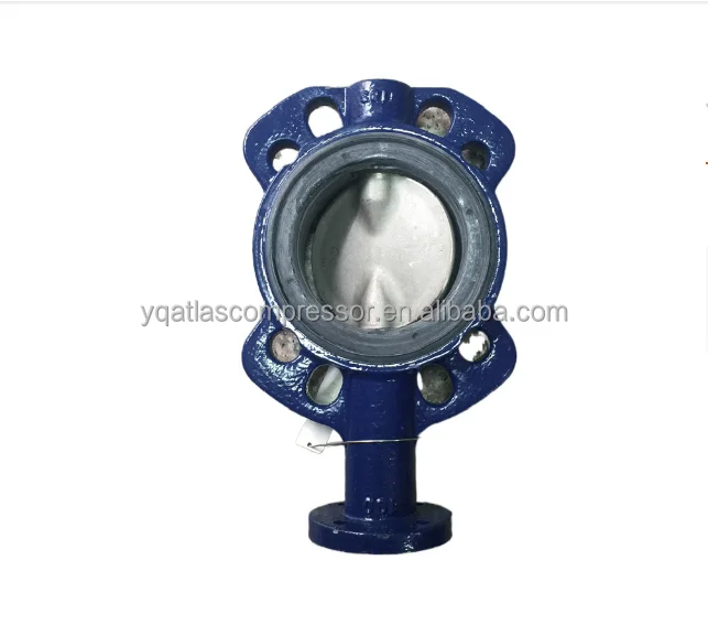 Atlascopco Screw Air Compressor Butterfly Valve Dn100 1617907500 For