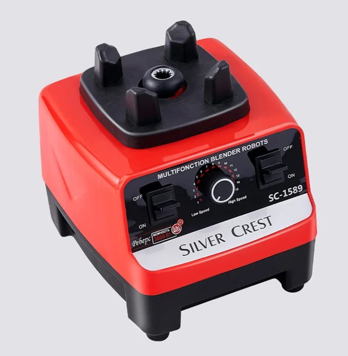 Silver Crest SC-1589 赤いブレンダー ヘビーデューティー 2 カップ シルバークレストブレンダー Sc