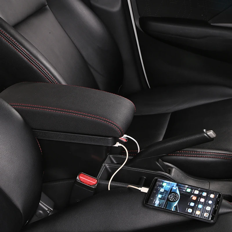 China Factory Cheap Price Armrest Box Pvc Leather for 2019 Volkswagen Lavida Armrest Box Car Interior Armrest Console Box