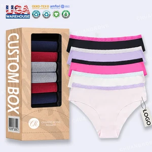 Wholesale Comfortable Quick Dry Soft Stretch Invisible Briefs No Show Ice Silk Bikini Underwear Women Seamless Panties