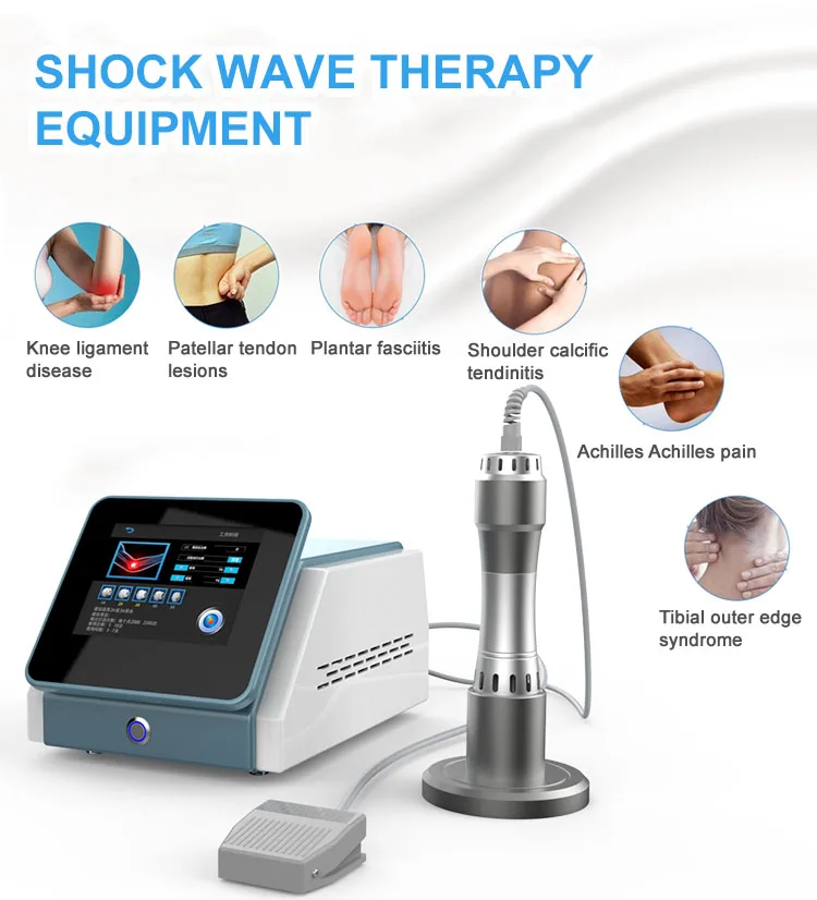 Shock Wave Therapy Machine for Joint andMuscle Pain Relief, ED Treatment,  Muscle and Bone Tissue Regeneration,Painless, Non-Invasive, No Side Effects