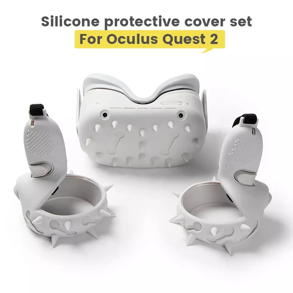 Popular Vr Accessories Protective Case Kit 6 In 1 Silicone Grip Cover