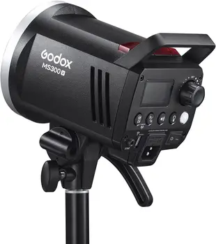 Godox MS300V 300W 2.4G Built-in Wireless Receiver Lightweight Compact and Durable Studio Flash